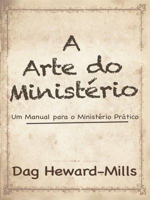 cover image of A Arte Do Ministério